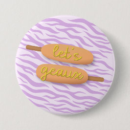 Geaux Corndog Pin - LSU Game Day Knapp