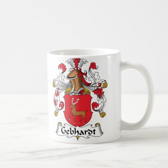 Gebhardt familjvapensköld kaffemugg (Höger)