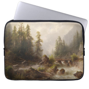 Gebirgsbach - Albert Rieger Laptop Fodral