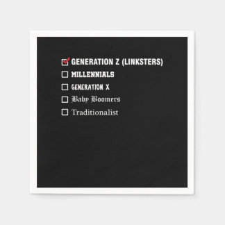 Gebnationation Z Millenials Generation X Boomer Gi Pappersservett