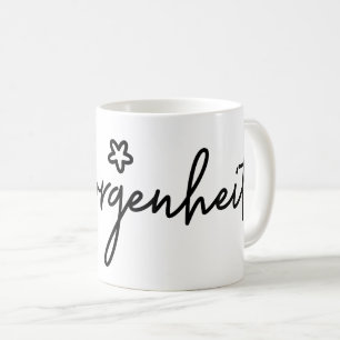 Geborgen heit, tyska Ord, tyska säkerhets- Kaffemugg