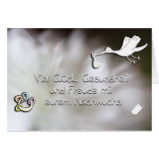Geburt Hälsningskort