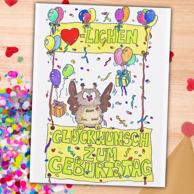 GEBURTSTAGS vykort av Nicole Janes (Skapare uppladdad)