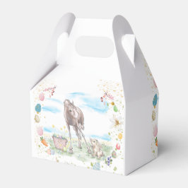Gechenkverpackung Ostermotiv mit Pferd und Hase Presentaskar