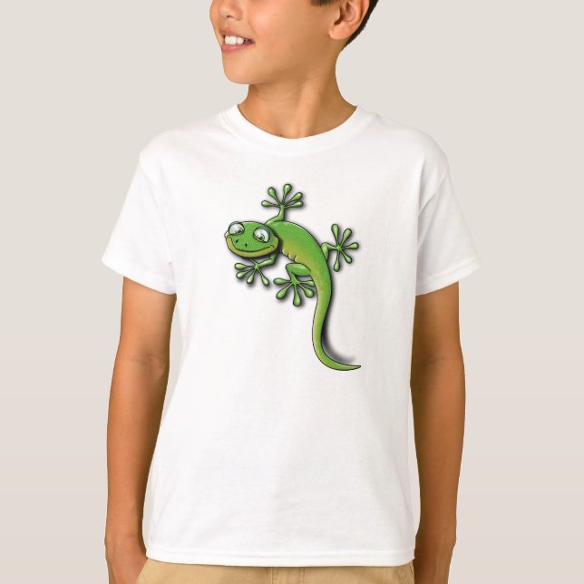 Gecko 2 tee shirt (Framsida)