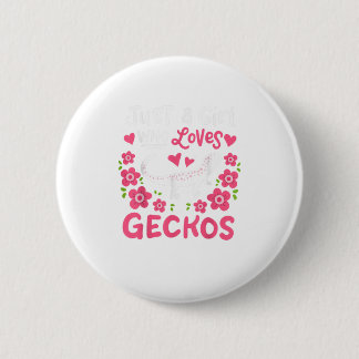 Gecko bara en flicka som Kärlek Geckos Gift Knapp