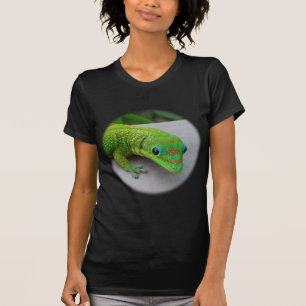 Gecko för dammdagen i guld - Audition och få lite Tee Shirt