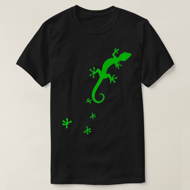 Gecko Geckos Reptiles Reptile Pet Animal Lizard Gi T Shirt (Design framsida)