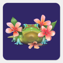 Gecko i Plumeria