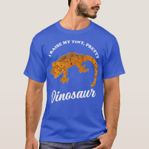 Gecko I Raise Tiny Dinosaur Reptile T Shirt