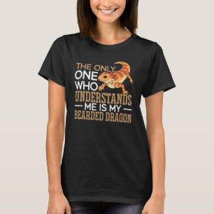Gecko Jew Lizard Pogona Bearded Dragon T Shirt