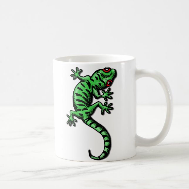 gecko kaffemugg (Höger)
