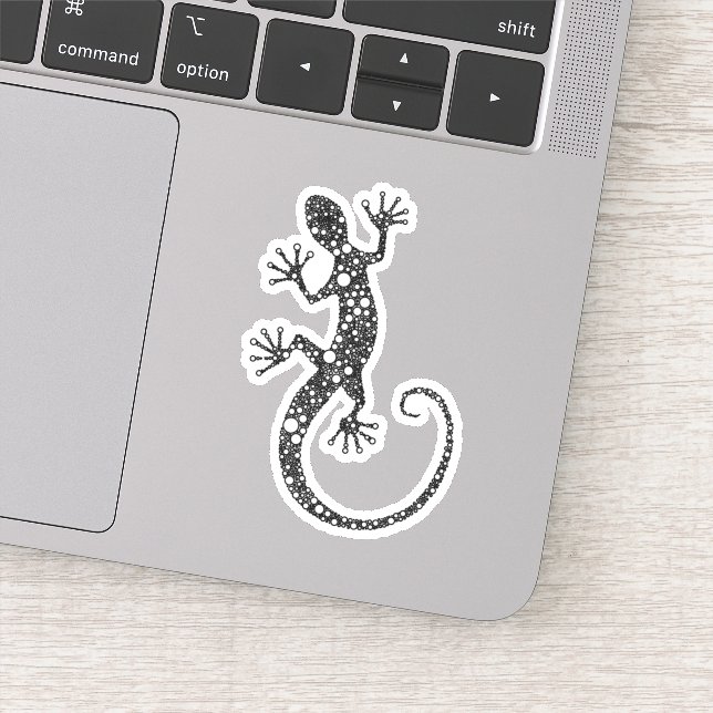 Gecko Klistermärken (Detalj)