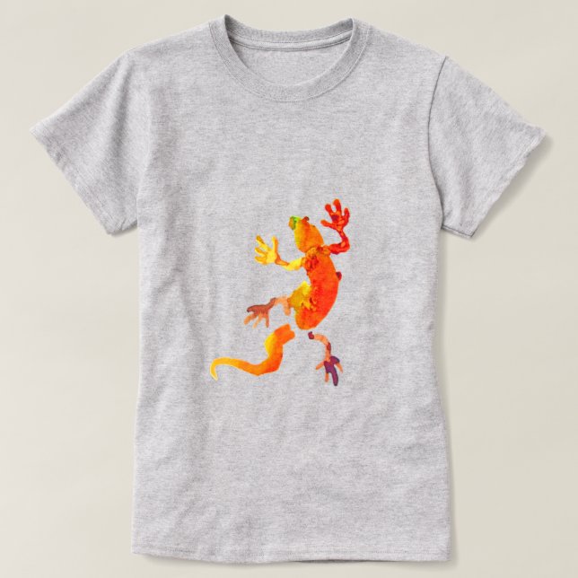 Gecko lidae Ekompotek T Shirt (Design framsida)
