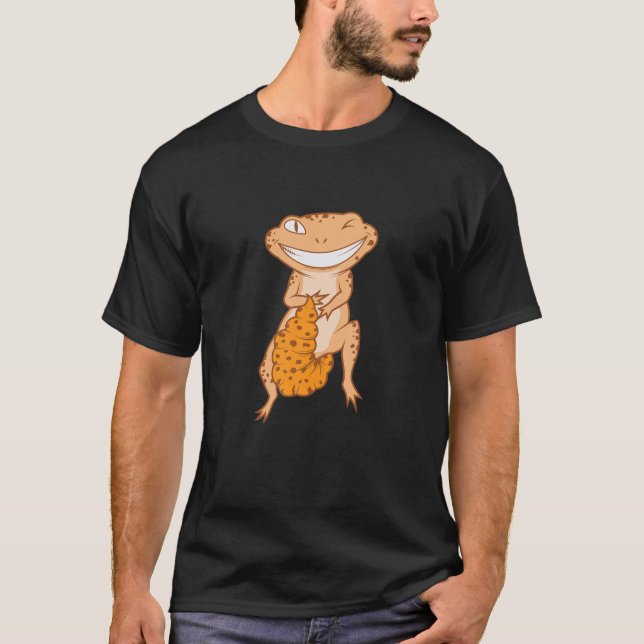 Gecko Lizard T Shirt (Framsida)