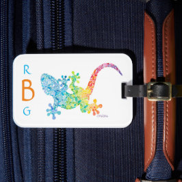 Gecko Luggage Tag Bagagebricka