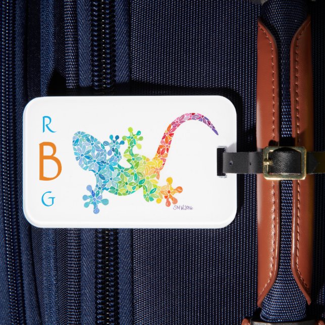 Gecko Luggage Tag Bagagebricka (Framsida Insitu 4)