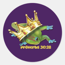 Gecko med krona—Proverbs