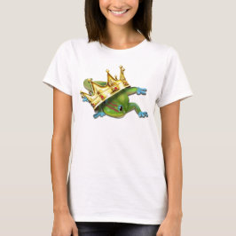 Gecko med krona t shirt