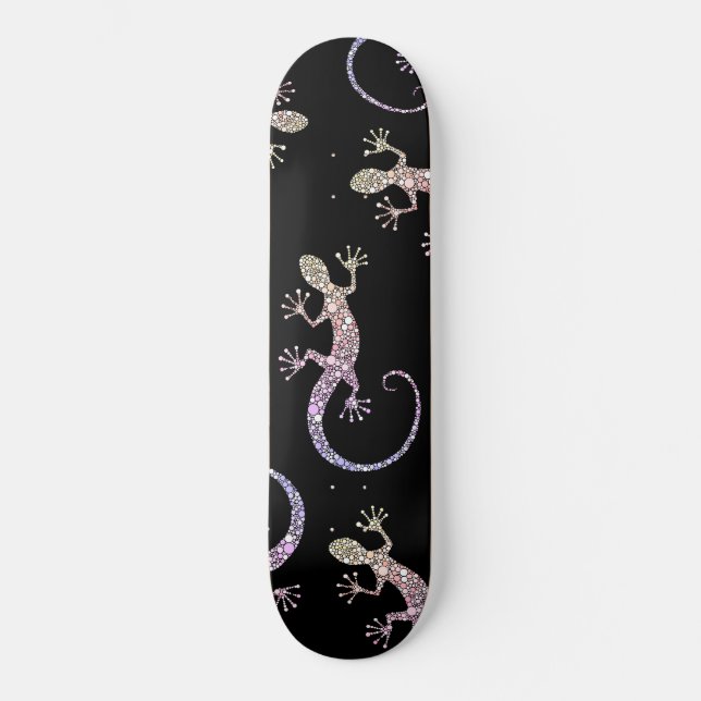 Gecko Mini Skateboard Bräda 18,5 Cm (Framsida)