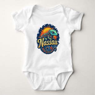 Gecko Nassau Bahamas Västindien T Shirt
