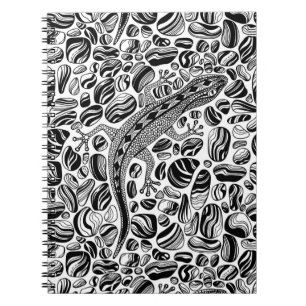 Gecko och småstarna anteckningsbok