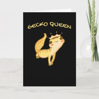 Gecko Queen Gekko Iguana Chameleon Lizard Kort