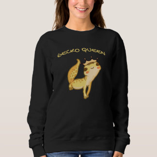 Gecko Queen Gekko Iguana Chameleon Lizard T Shirt