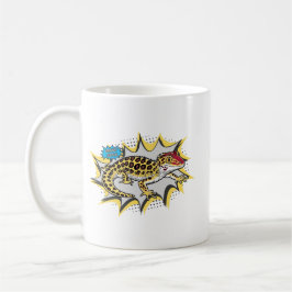Gecko Stil Leopard Gecko Kaffemugg