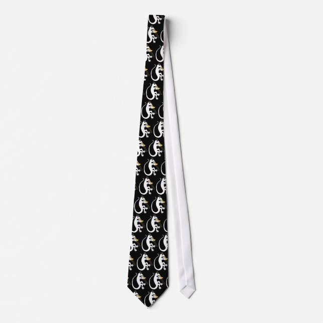 Gecko Trombone Necktie Slips (Framsida)