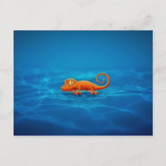 Gecko Vykort