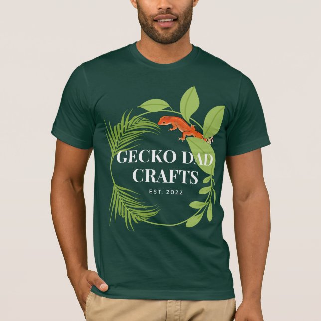 Geckodad krabbor t shirt (Framsida)