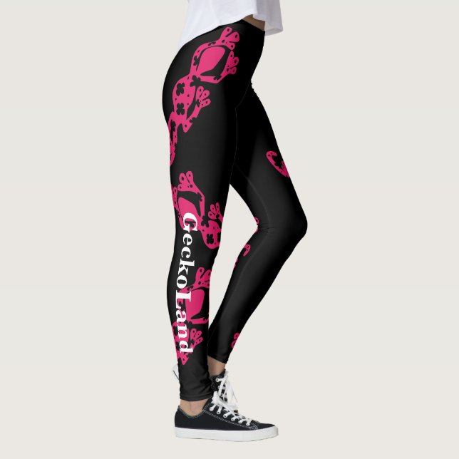 GeckoLand-Rosa Leggings (Höger)
