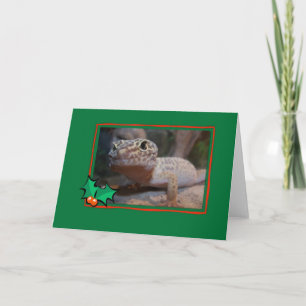 Geckoödlajulkort Helgkort