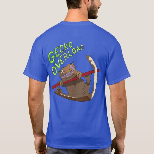 Geckoöverbelastning 1 t shirt (Baksida)