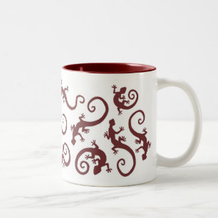 geckos_burgandy_mug Två-Tonad mugg