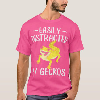 Geckos Herpetolog Creste är något splittrad T Shirt