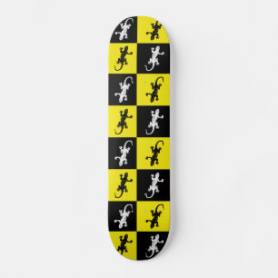 Geckos på Skateboard