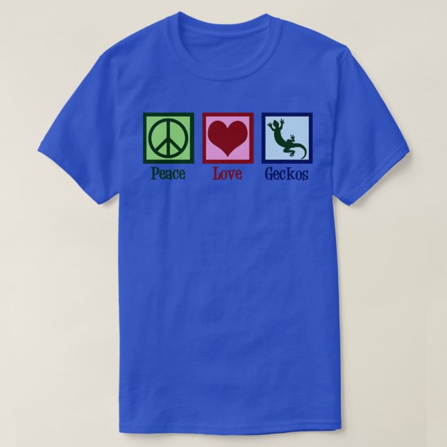 Geckos T Shirt (Design framsida)
