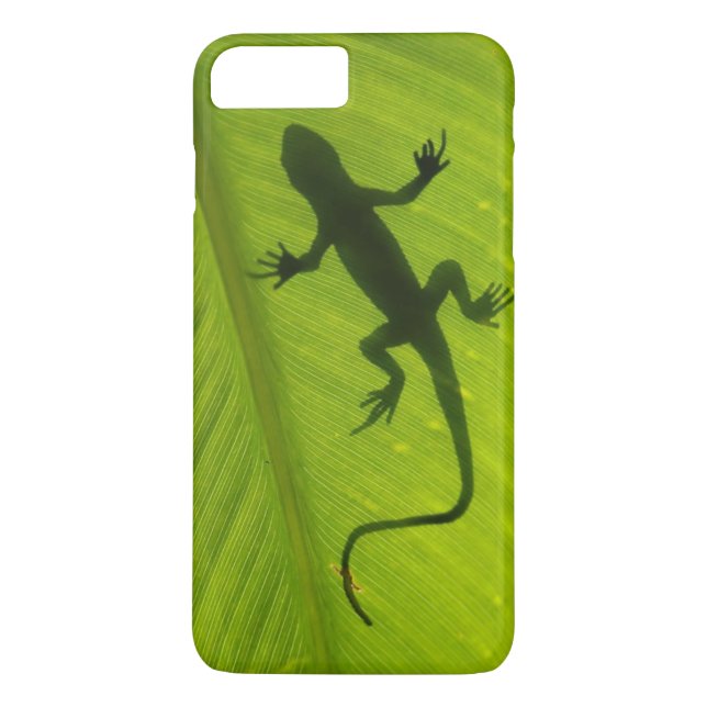 GeckoSilhouette Case-Mate iPhone Skal (Baksida)