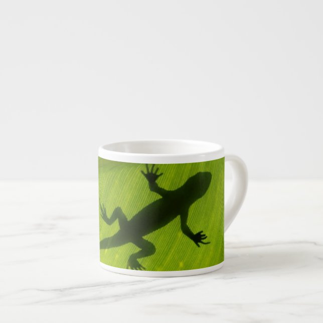 GeckoSilhouette Espressomugg (Framsida höger)