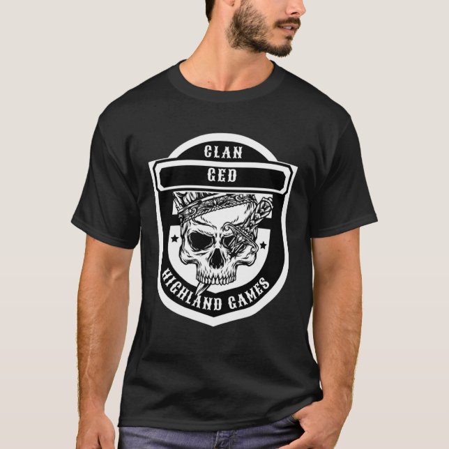 Ged Scottish Klan Games T Shirt (Framsida)