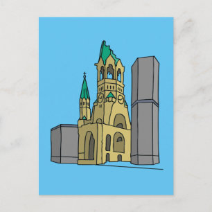 Gedächtniskirche Berlin Vykort