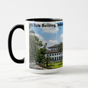 Gedung Sate Bandung Indonesiskt kulturarv  Mugg