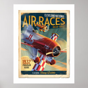 Gee Bee Tävling-programmet Poster