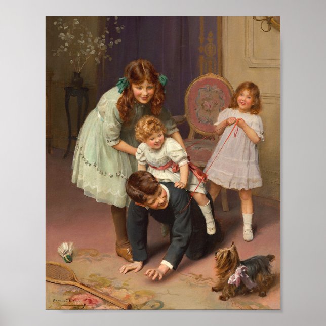 Gee-up | Arthur John Elsley Poster (Framsidan)