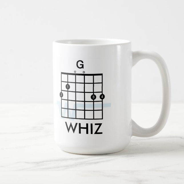 Gee Whizgitarrmugg Kaffemugg (Höger)