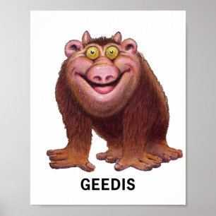 Geedis Art-utskrift Poster