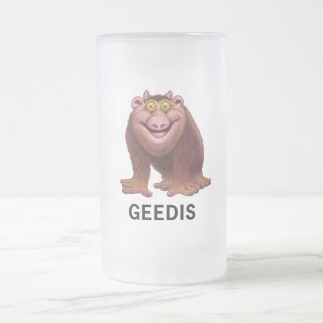 Geedis Frosted Beer Mugg (Center)