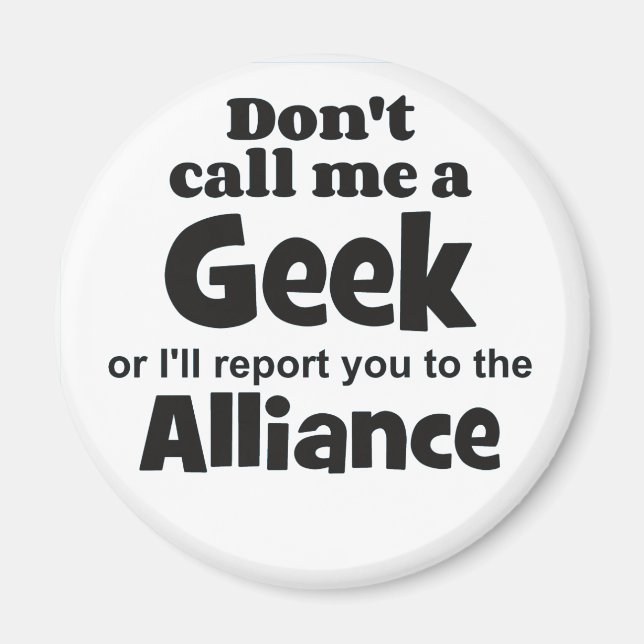 Geek Alliance bf Magnet (Framsidan)